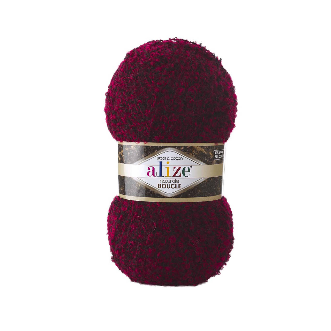 Naturale Boucle (Натурале Букле) (склад: 49% - вовна, 24% - бавовна, 24% - акріл, 3% - акріл) 6031
Naturale Boucle (Натурале Букле) (склад: 49% - вовна, 24% - бавовна, 24% - акріл, 3% - акріл) 6031
