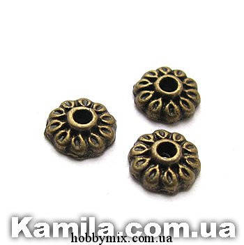 Обниматели для бусин бали "бронза" (0,5 см) 60 шт в уп.
Обниматели для бусин бали "бронза" (0,5 см) 60 шт в уп.