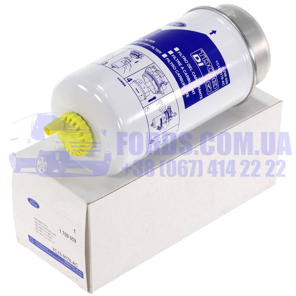 Фильтр топливный FORD TRANSIT 2000-2014 (DI Ø22MM) (1709059/YC159176AC/1709059) ORIGINAL
Фильтр топливный FORD TRANSIT 2000-2014 (DI Ø22MM) (1709059/YC159176AC/1709059) ORIGINAL