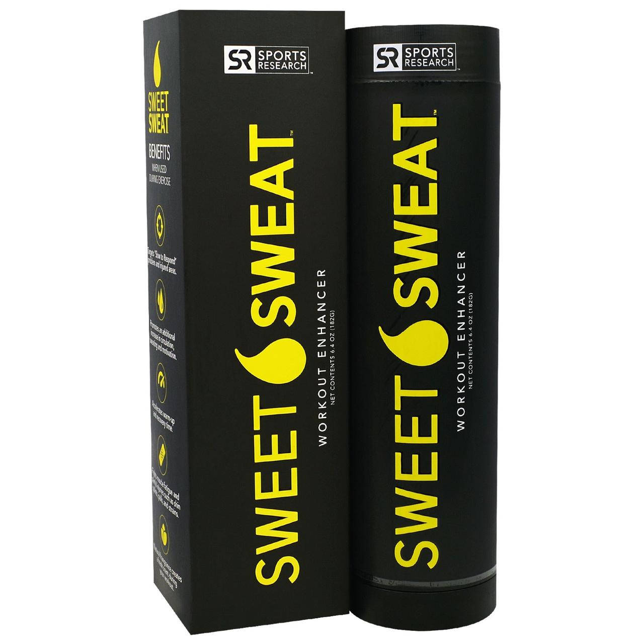 Sports Research, Sweet Sweat Stick, Workout Enhancer, 6.4 oz. 182g, официальный сайт, SRE-00009
Sports Research, Sweet Sweat Stick, Workout Enhancer, 6.4 oz. 182g, официальный сайт, SRE-00009