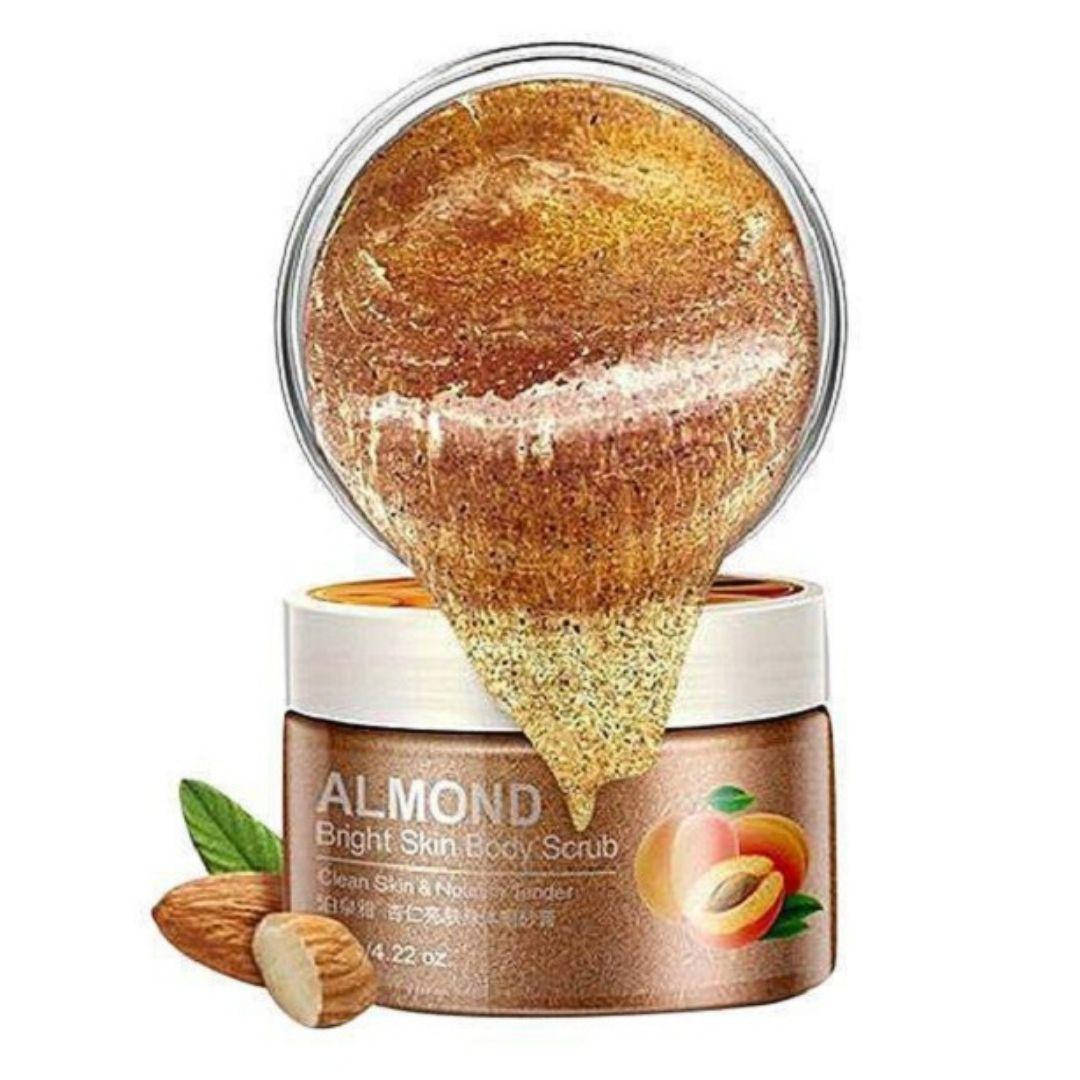 Осветляющий скраб для тела с маслом миндаля и экстрактом абрикоса BIOAQUA Body Scrub Almond 120 г
Осветляющий скраб для тела с маслом миндаля и экстрактом абрикоса BIOAQUA Body Scrub Almond 120 г