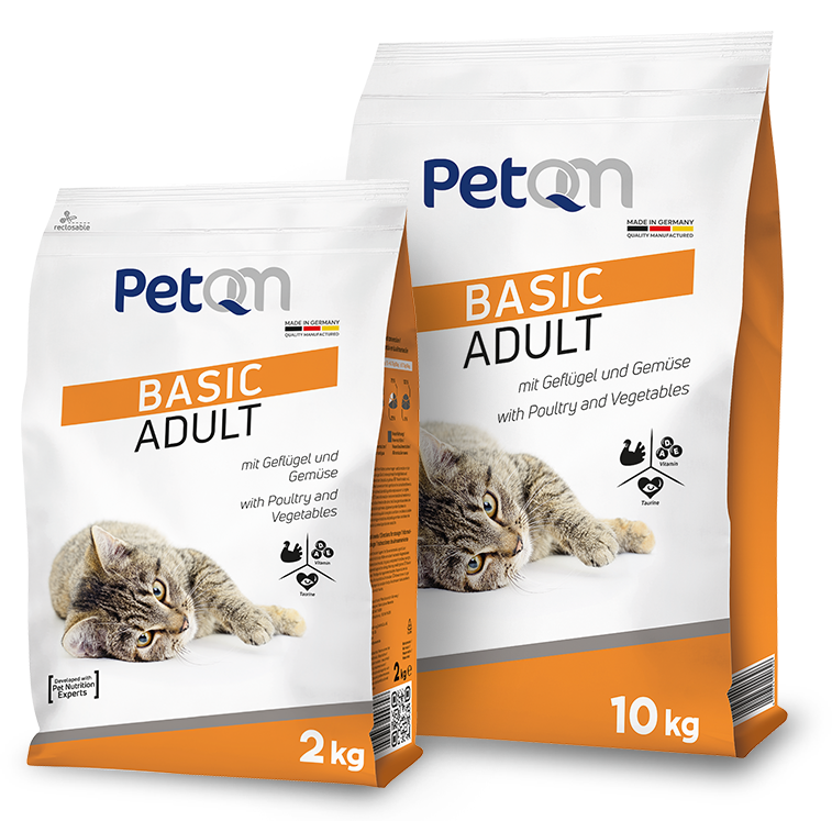 Корм для дорослих котів з птицею та овочами PetQM Cat Basic Adult 10 kg with Poultry & Vegetable
Корм для дорослих котів з птицею та овочами PetQM Cat Basic Adult 10 kg with Poultry & Vegetable