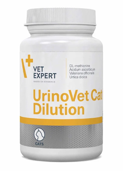 Vet Expert UrinoVet Dilution 45 капсул для кошек при заболеваниях мочевой системы
Vet Expert UrinoVet Dilution 45 капсул для кошек при заболеваниях мочевой системы