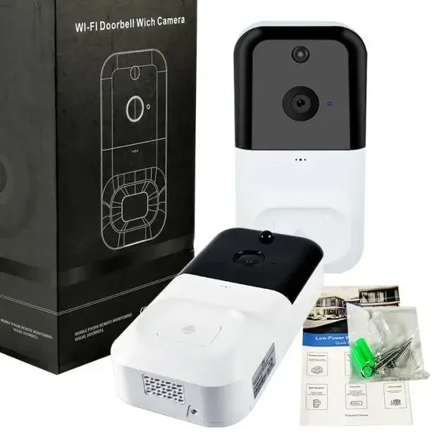Домофон Smart Doorbell Wifi-5X Беспроводная видеокамера дверного звонка с функцией детектора движения MNG
Домофон Smart Doorbell Wifi-5X Беспроводная видеокамера дверного звонка с функцией детектора движения MNG