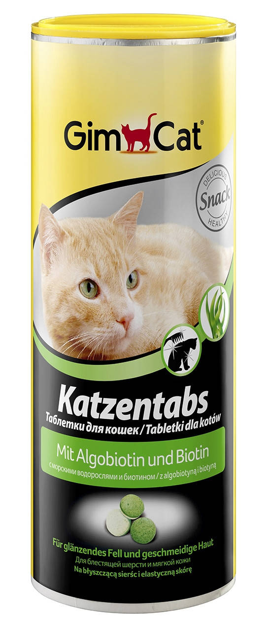 Gimpet Cat Katzentabs - витамины для кошек с алгобиотином и большим содержанием биотина 710 таб
Gimpet Cat Katzentabs - витамины для кошек с алгобиотином и большим содержанием биотина 710 таб