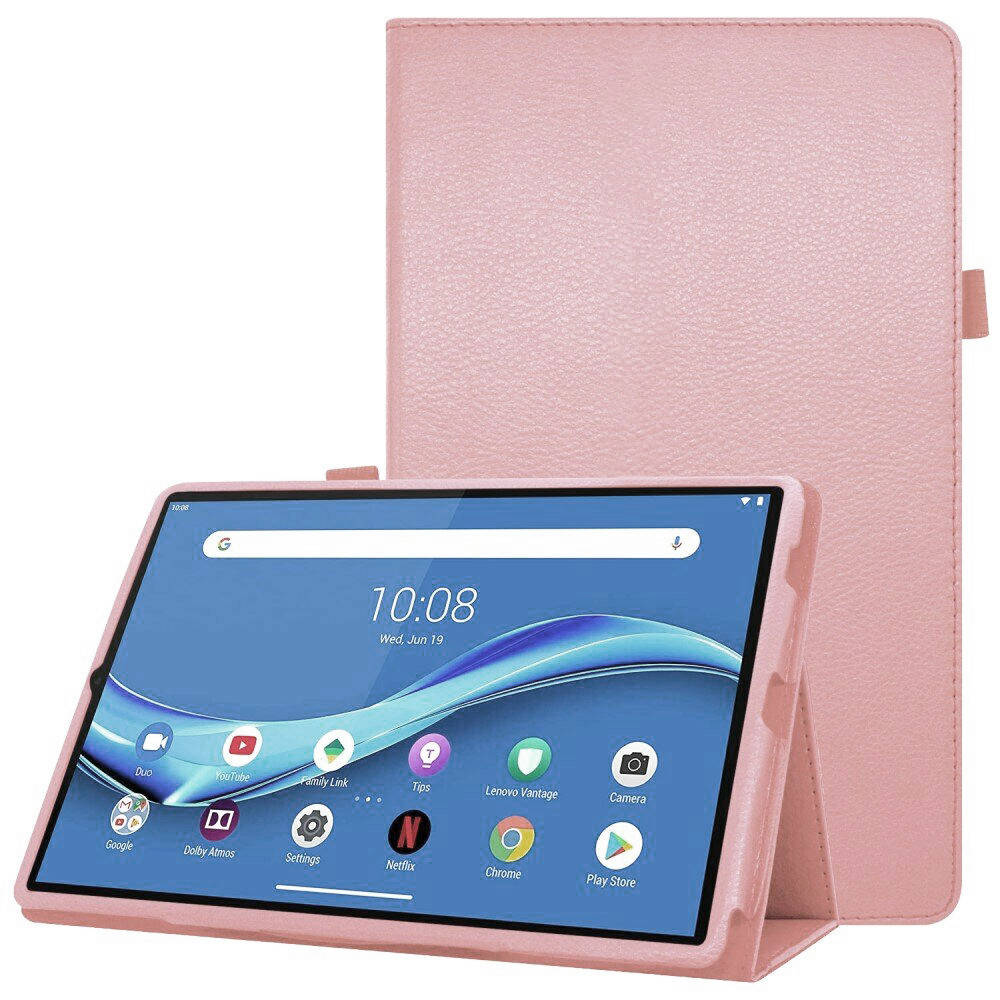 Чехол-книжка Litchi Leather Case для Lenovo Tab M10 Plus FHD 10.3 (Wake / Sleep) Light Pink, Розовый 
Чехол-книжка Litchi Leather Case для Lenovo Tab M10 Plus FHD 10.3 (Wake / Sleep) Light Pink, Розовый