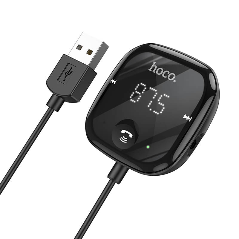 Автомобильный FM-Трансмиттер Bluetooth MP3 HOCO E65 |BT5.0/TF/FM/AUX/Support 2 Phones| Черный
Автомобильный FM-Трансмиттер Bluetooth MP3 HOCO E65 |BT5.0/TF/FM/AUX/Support 2 Phones| Черный