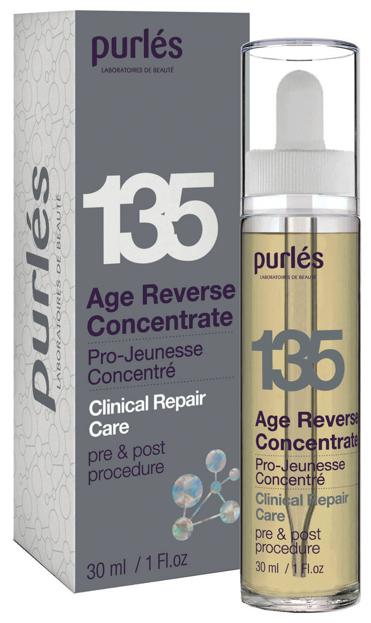 Purles 135 Clinical Repair Care Age Reverse Concentrate Сыворотка "Активатор Омоложения"
Purles 135 Clinical Repair Care Age Reverse Concentrate Сыворотка "Активатор Омоложения"
