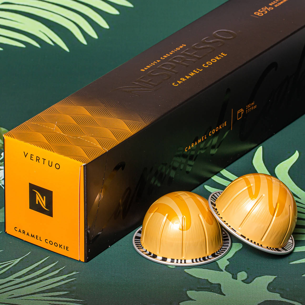 Кофе в капсулах Nespresso Vertuo Barista Creations Caramel Cookie, Швейцария (10шт)
Кофе в капсулах Nespresso Vertuo Barista Creations Caramel Cookie, Швейцария (10шт)