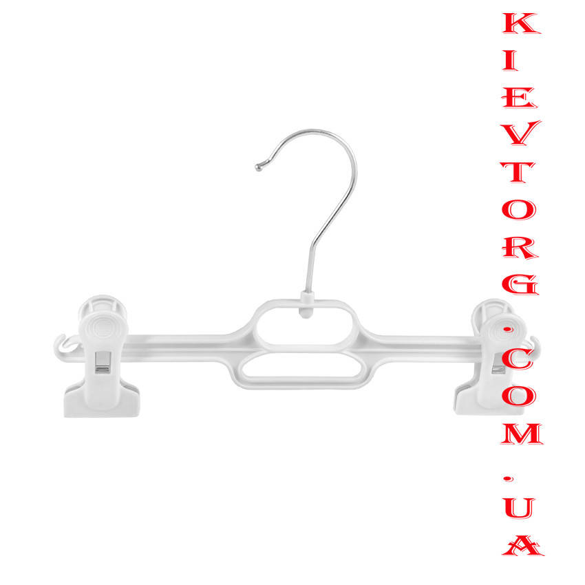 Детские вешалки плечики тремпеля с прищепками для юбок и брюк белые (брючные), 26 см, Белый
Детские вешалки плечики тремпеля с прищепками для юбок и брюк белые (брючные), 26 см, Белый