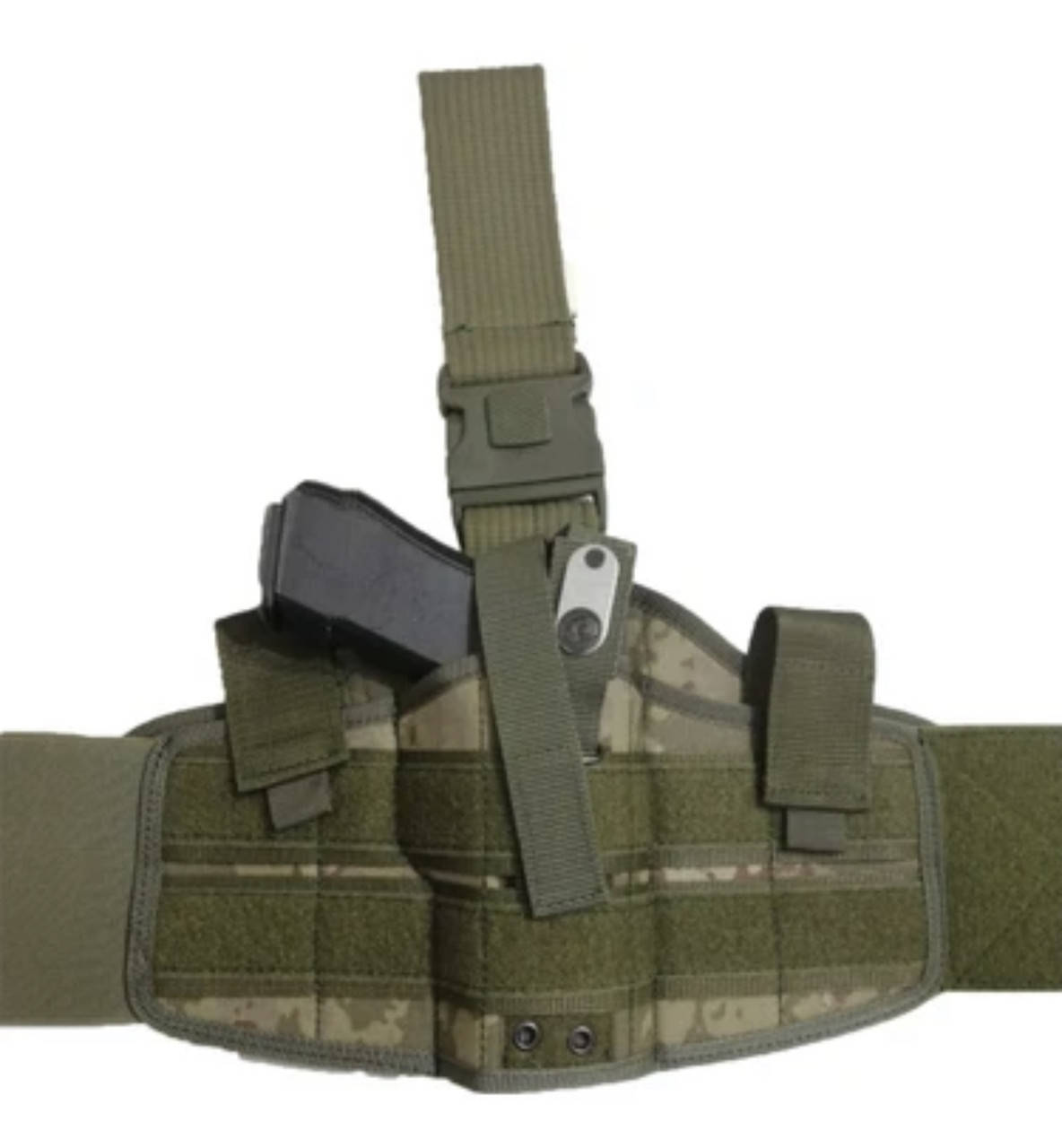 Универсальная набедренная кобура цвета Мультикам
Универсальная набедренная кобура цвета Мультикам