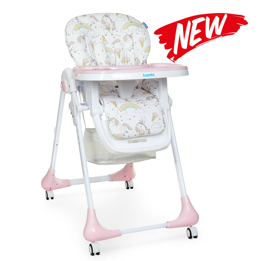Стульчик для кормления Bambi M 3233 Unicorn Pink Единороги Розовый | Стілець для годування Бембі
Стульчик для кормления Bambi M 3233 Unicorn Pink Единороги Розовый | Стілець для годування Бембі
