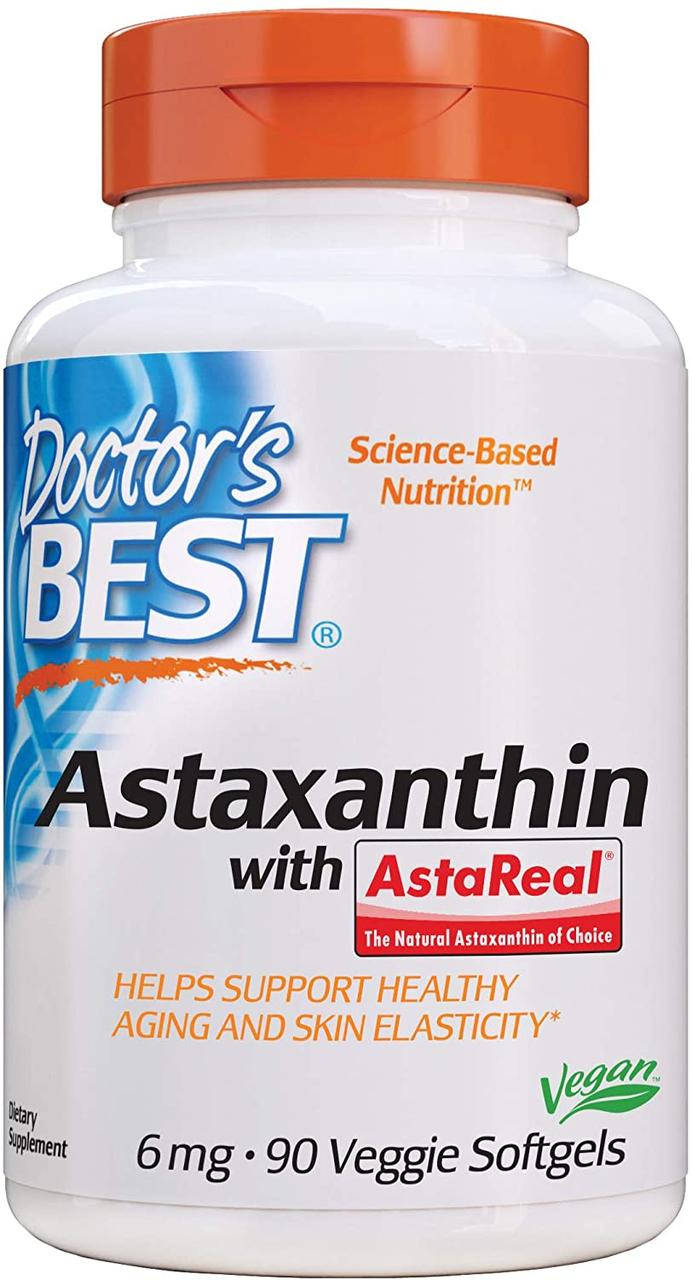 Астаксантин доктор бест Doctor's Best Astaxanthin with AstaReal 6mg 90 гелевых капсул
Астаксантин доктор бест Doctor's Best Astaxanthin with AstaReal 6mg 90 гелевых капсул