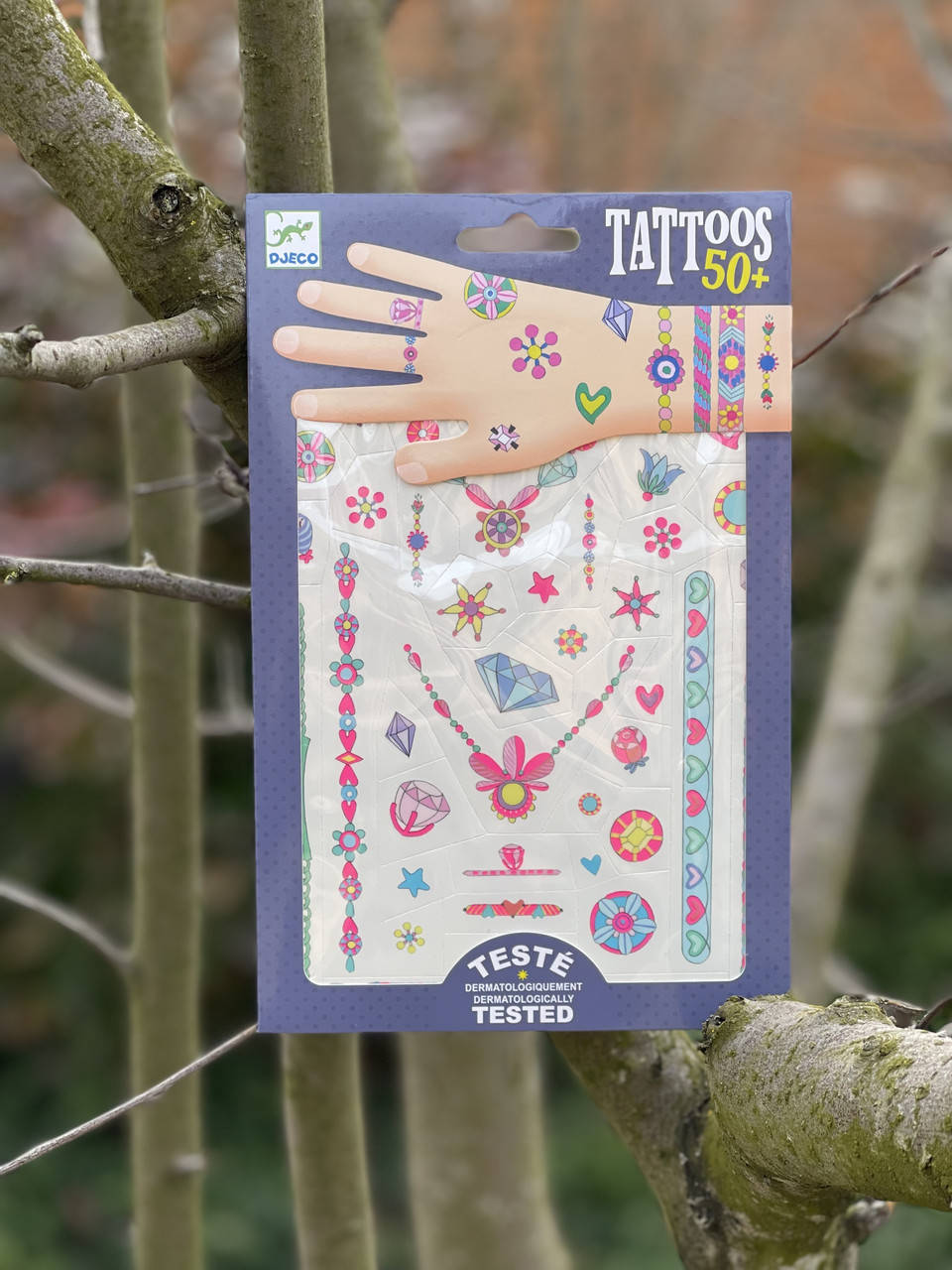 DJECO Набор временных татуировок, наклеек на тело "Дженис"
DJECO Набор временных татуировок, наклеек на тело "Дженис"