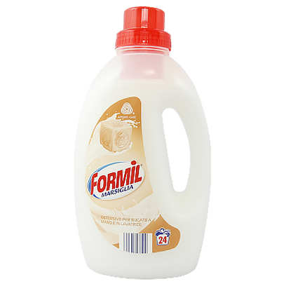 Гель для прання Форміл для білого з марсельським милом Formil marsiglia 24p 1,35L 6шт/ящ (Код : 00-00010589)
Гель для прання Форміл для білого з марсельським милом Formil marsiglia 24p 1,35L 6шт/ящ (Код : 00-00010589)