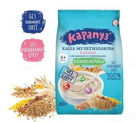 Каша безмолочная Карапуз мультизлаковая 8 злаков с бифидобактериями и витаминами 6м+ 200г Украина 1062134
Каша безмолочная Карапуз мультизлаковая 8 злаков с бифидобактериями и витаминами 6м+ 200г Украина 1062134