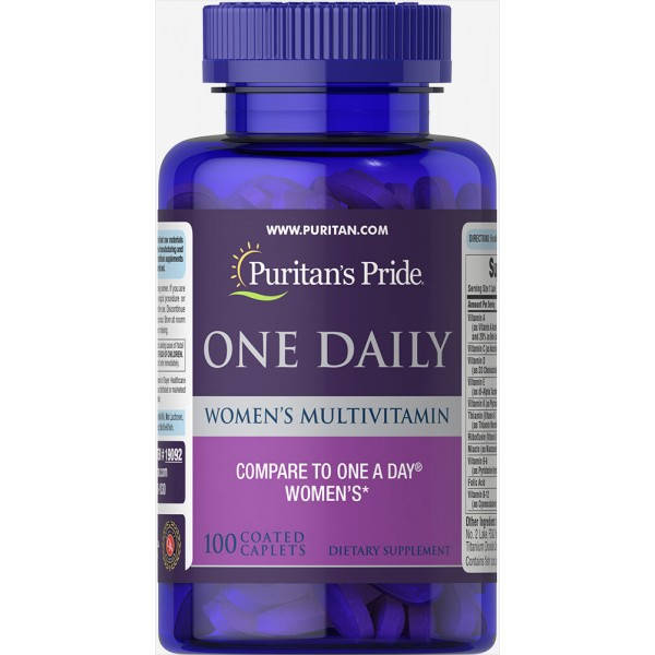 Мультивитамины для женщин, Women's Multivitamin, Puritan's Pride, 100 капсул (PTP-19092)
Мультивитамины для женщин, Women's Multivitamin, Puritan's Pride, 100 капсул (PTP-19092)