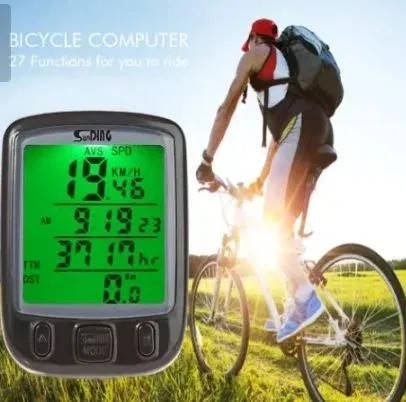 Велокомпьютер Sunding SD-563A с подсветкой, 24 функции 
Велокомпьютер Sunding SD-563A с подсветкой, 24 функции