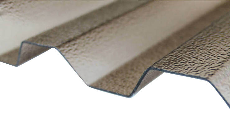 Поликарбонатный шифер Rober бронзовый структурированный 2000*1045*0,8 мм трапеция 
Поликарбонатный шифер Rober бронзовый структурированный 2000*1045*0,8 мм трапеция