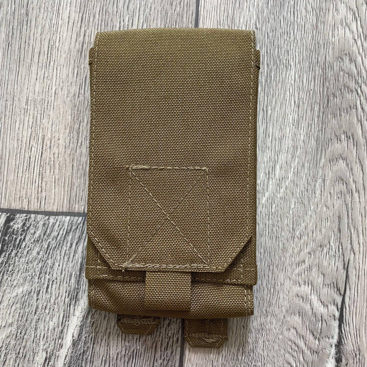 Сумка подсумок на пояс для телефона Tactical с диагональю от 5" до 7" Coyote (0202-coyote)
Сумка подсумок на пояс для телефона Tactical с диагональю от 5" до 7" Coyote (0202-coyote)