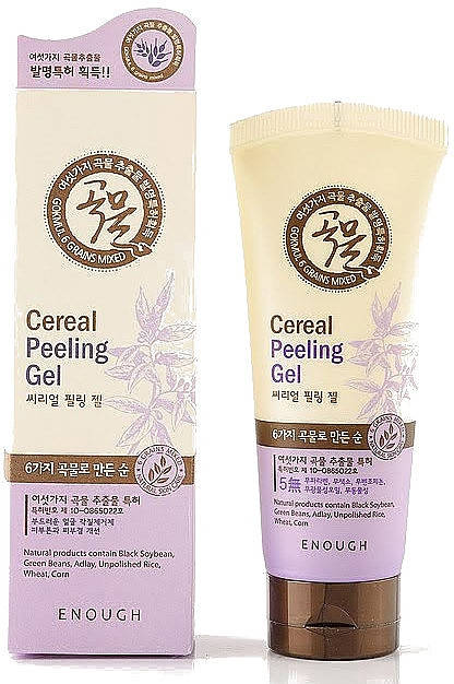 Очищающий пилинг-гель для лица на основе злаков Enough 6 Grains Mixed Cereal Peeling Gel 150 мл
Очищающий пилинг-гель для лица на основе злаков Enough 6 Grains Mixed Cereal Peeling Gel 150 мл