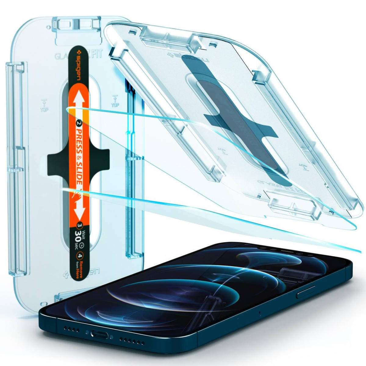 Защитное стекло Spigen Glas.tR EZ FIT 2-Pack для iPhone 12 Pro Max Clear 2шт (AGL01791), Прозрачный
Защитное стекло Spigen Glas.tR EZ FIT 2-Pack для iPhone 12 Pro Max Clear 2шт (AGL01791), Прозрачный