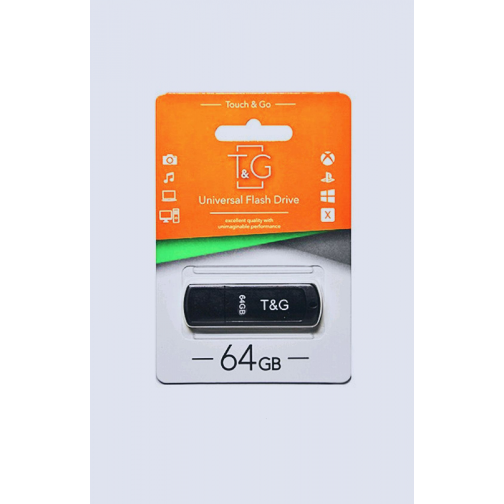 USB флешка T&G Classic series 011 черный, 64GB, 10 класс, пластик, USB 2.0, накопитель, флешка, Разные цвета
USB флешка T&G Classic series 011 черный, 64GB, 10 класс, пластик, USB 2.0, накопитель, флешка, Разные цвета