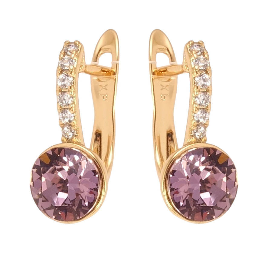 Серьги Xuping Позолота 18K с кр-ми Swarovski английский замок "Кристаллы Amethyst на дорожках циркония"
Серьги Xuping Позолота 18K с кр-ми Swarovski английский замок "Кристаллы Amethyst на дорожках циркония"