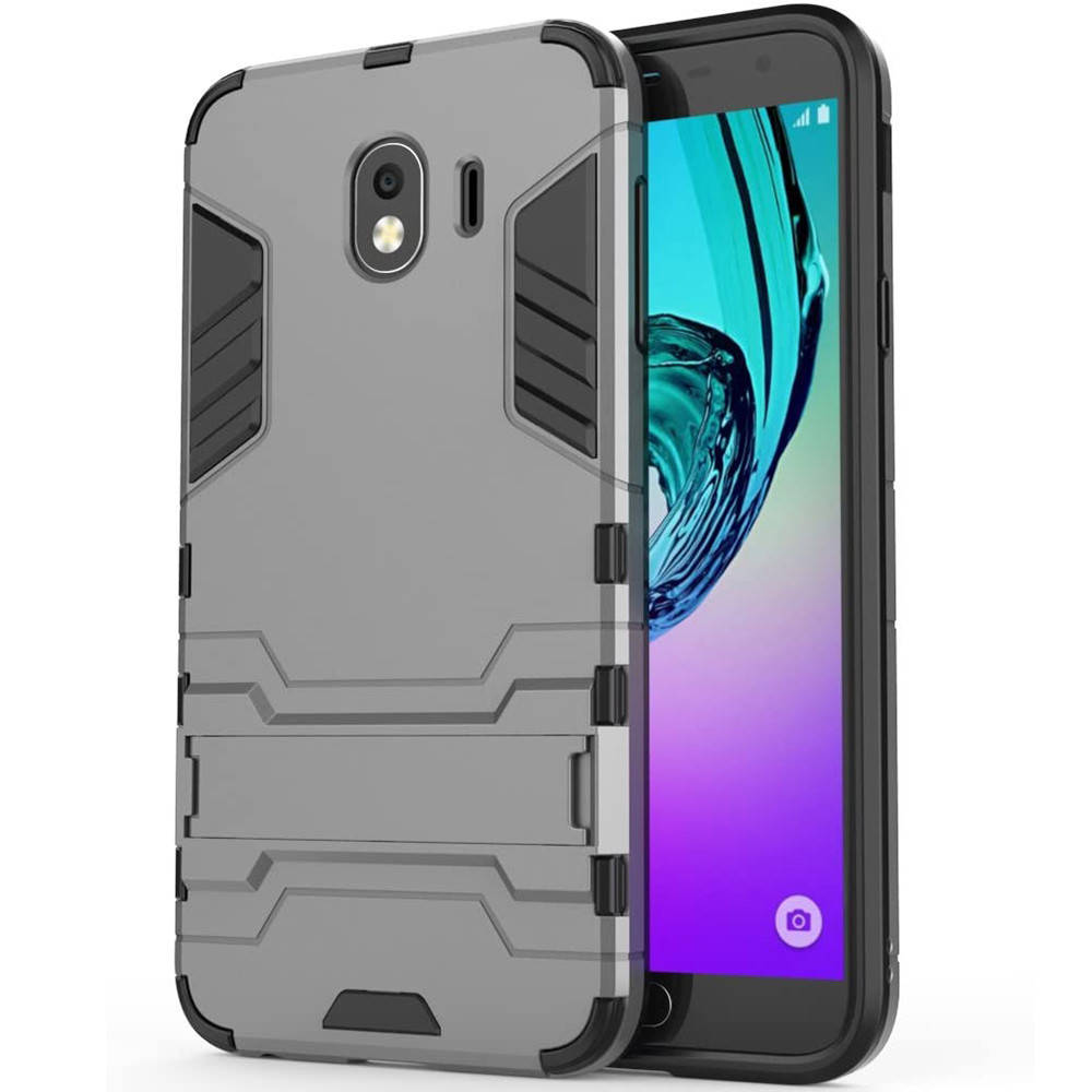 Чехол для Samsung Galaxy J4 2018 J400 противоударный с подставкой чехол для самсунг дж4 дж400 серый DFS
Чехол для Samsung Galaxy J4 2018 J400 противоударный с подставкой чехол для самсунг дж4 дж400 серый DFS