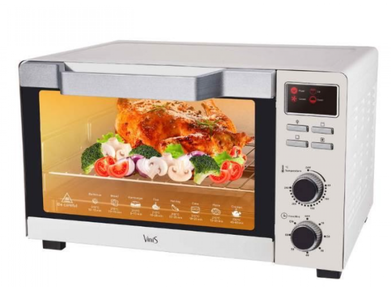 Электрическая печь с дисплеем подсветкой конвекцией гриль Vinis VO- 3315 DW выпечка сушка 33л 1500W
Электрическая печь с дисплеем подсветкой конвекцией гриль Vinis VO- 3315 DW выпечка сушка 33л 1500W