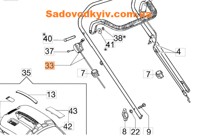 Трос газа для газонокосилки Oleo-Mac G 44 PK (66060164CR)
Трос газа для газонокосилки Oleo-Mac G 44 PK (66060164CR)