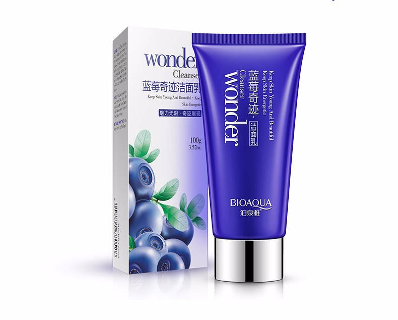 Антиоксидантная пенка для умывания Bioaqua с экстрактом черники Wonder Cleanser, 100г
Антиоксидантная пенка для умывания Bioaqua с экстрактом черники Wonder Cleanser, 100г