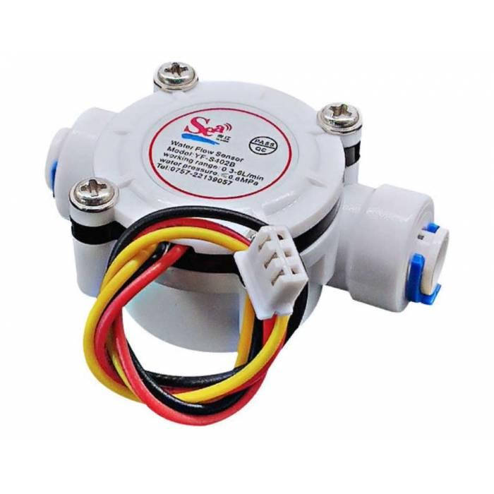 Датчик расхода воды в полиэтиленовой трубке 4*6 мм 
Датчик расхода воды в полиэтиленовой трубке 4*6 мм