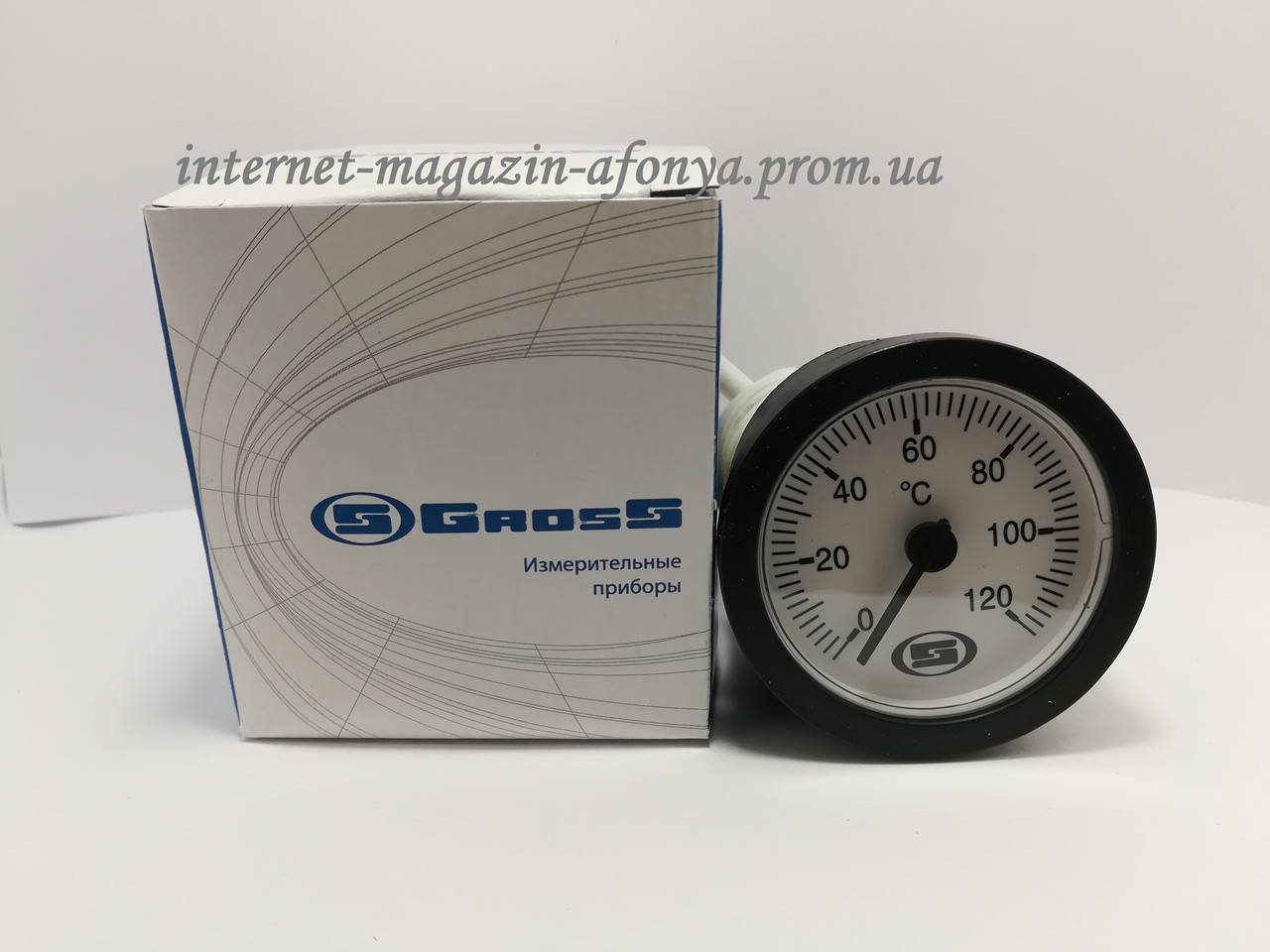 Термометр с выносным зондам ( диаметр 52 мм длинна 100 см. 120 С*)