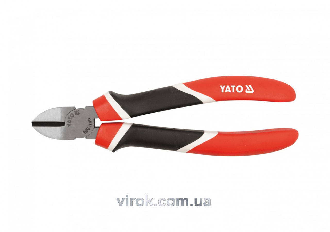 Кусачки боковые YATO CrV l=160 мм YT-1947
Кусачки боковые YATO CrV l=160 мм YT-1947