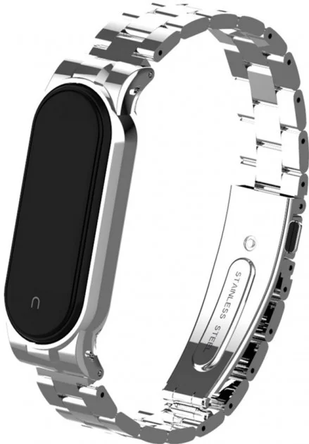 Ремешок металлический stainless steel для фитнес-трекера Xiaomi Mi Band 5/6 Сяоми Ми Бенд 5/6 Серебристый
Ремешок металлический stainless steel для фитнес-трекера Xiaomi Mi Band 5/6 Сяоми Ми Бенд 5/6 Серебристый