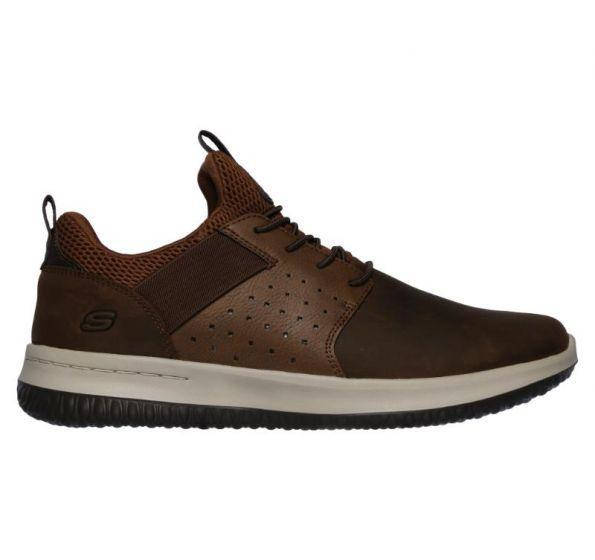 Оригинальные мужские ботинки Skechers USA Street Delson - Axton (65870 CDB), Коричневый
Оригинальные мужские ботинки Skechers USA Street Delson - Axton (65870 CDB), Коричневый