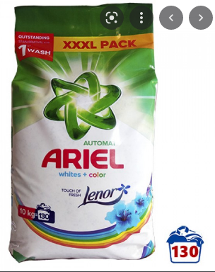Ariel стиральный порошок, 10 кг, профессиональный, концентрированный 130 СТИРОК ( ПАКЕТ )
Ariel стиральный порошок, 10 кг, профессиональный, концентрированный 130 СТИРОК ( ПАКЕТ )