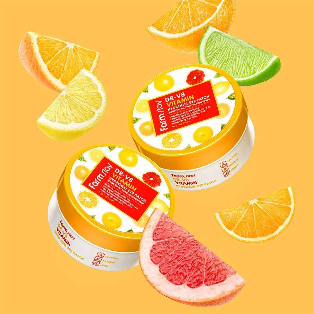 Гидрогелевые патчи под глаза с витаминами Farm Stay Dr V8 Vitamin Hydrogel Eye Patch 60 шт.
Гидрогелевые патчи под глаза с витаминами Farm Stay Dr V8 Vitamin Hydrogel Eye Patch 60 шт.
