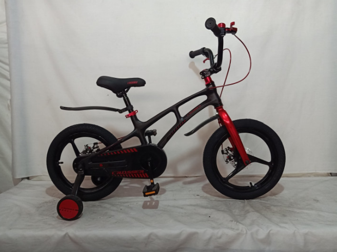 Велосипед двухколесный облегченный 16 дюймов Crosser Magnesium MAGN BIKE стальная вилка черный
Велосипед двухколесный облегченный 16 дюймов Crosser Magnesium MAGN BIKE стальная вилка черный