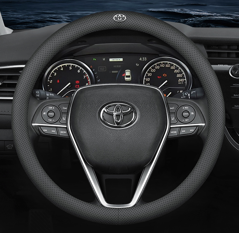 Чехол оплетка на руль Lux Cool с логотипом натуральной кожи для автомобиля Toyota, Черный
Чехол оплетка на руль Lux Cool с логотипом натуральной кожи для автомобиля Toyota, Черный