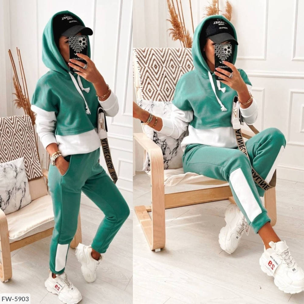 Спортивный костюм женский арт. v372 (L, M, S XL) "REMISE STORE" недорого от прямого поставщика, Белый
Спортивный костюм женский арт. v372 (L, M, S XL) "REMISE STORE" недорого от прямого поставщика, Белый