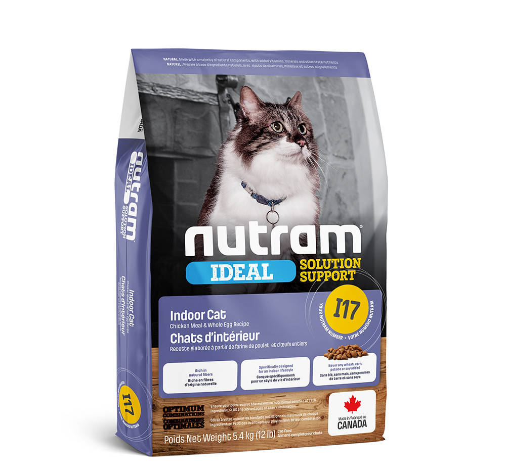Сухой корм I17 Nutram Ideal Solution Support Indoor 5.4 кг для взрослых кошек живущих в помещении
Сухой корм I17 Nutram Ideal Solution Support Indoor 5.4 кг для взрослых кошек живущих в помещении