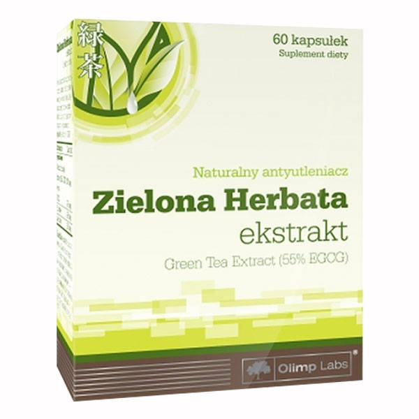 Olimp Zielona Herbata ekstrakt - экстракт зелёного чая для увеличения метаболизма, 60 кап.
Olimp Zielona Herbata ekstrakt - экстракт зелёного чая для увеличения метаболизма, 60 кап.