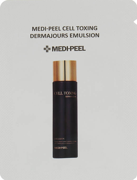 Омолаживающая эмульсия со стволовыми клетками Medi-Peel Cell Toxing Dermajours Emulsion (пробник)
Омолаживающая эмульсия со стволовыми клетками Medi-Peel Cell Toxing Dermajours Emulsion (пробник)