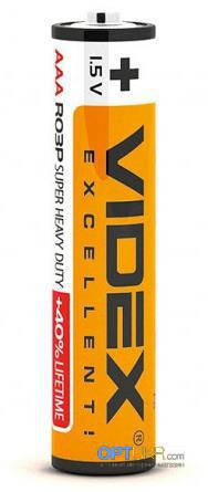 Батарейка AAA Videx Excellent (мини пальчик) 
Батарейка AAA Videx Excellent (мини пальчик)