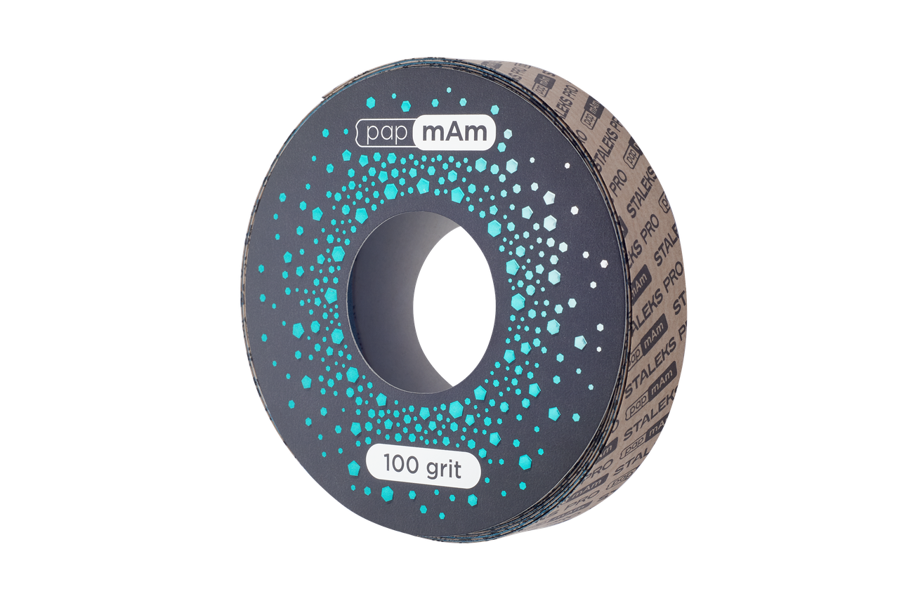 Запасной блок файл-ленты papmAm EXCLUSIVE для пластиковой катушки STALEKS PRO 100 грит, ATSClux-100 
Запасной блок файл-ленты papmAm EXCLUSIVE для пластиковой катушки STALEKS PRO 100 грит, ATSClux-100