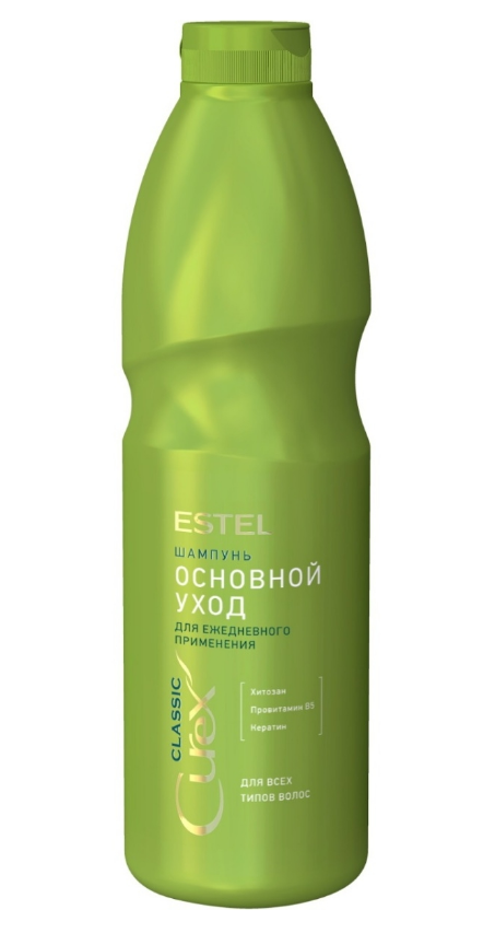 Шампунь для волос Estel Curex Classic для ежедневного применения 1000мл
Шампунь для волос Estel Curex Classic для ежедневного применения 1000мл
