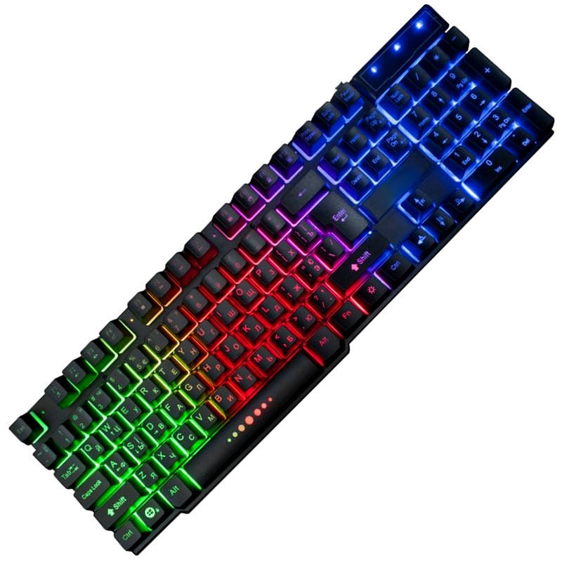 Профессиональная проводная клавиатура с RGB подсветкой Atlanfa AT-6300 (Оригинальные фото), Черный
Профессиональная проводная клавиатура с RGB подсветкой Atlanfa AT-6300 (Оригинальные фото), Черный