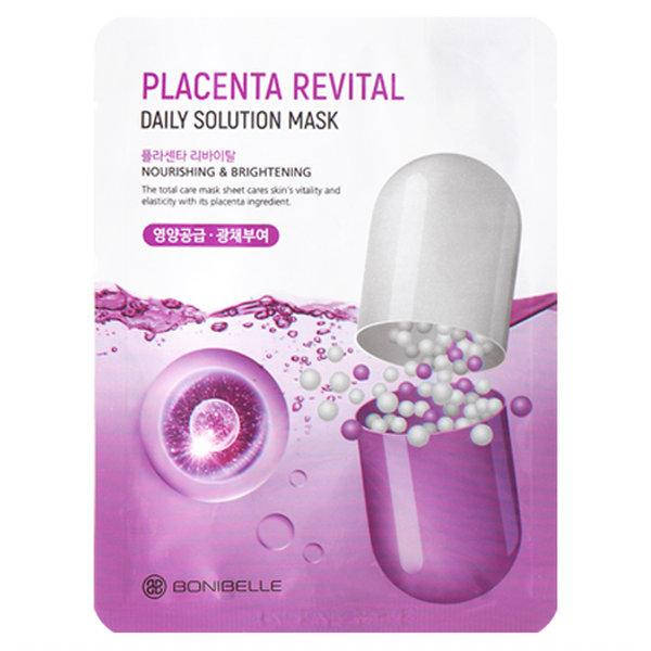 Тканевая маска для лица Enough Bonibelle Placenta Revital Daily Solution Mask. С растительной плацентой
Тканевая маска для лица Enough Bonibelle Placenta Revital Daily Solution Mask. С растительной плацентой